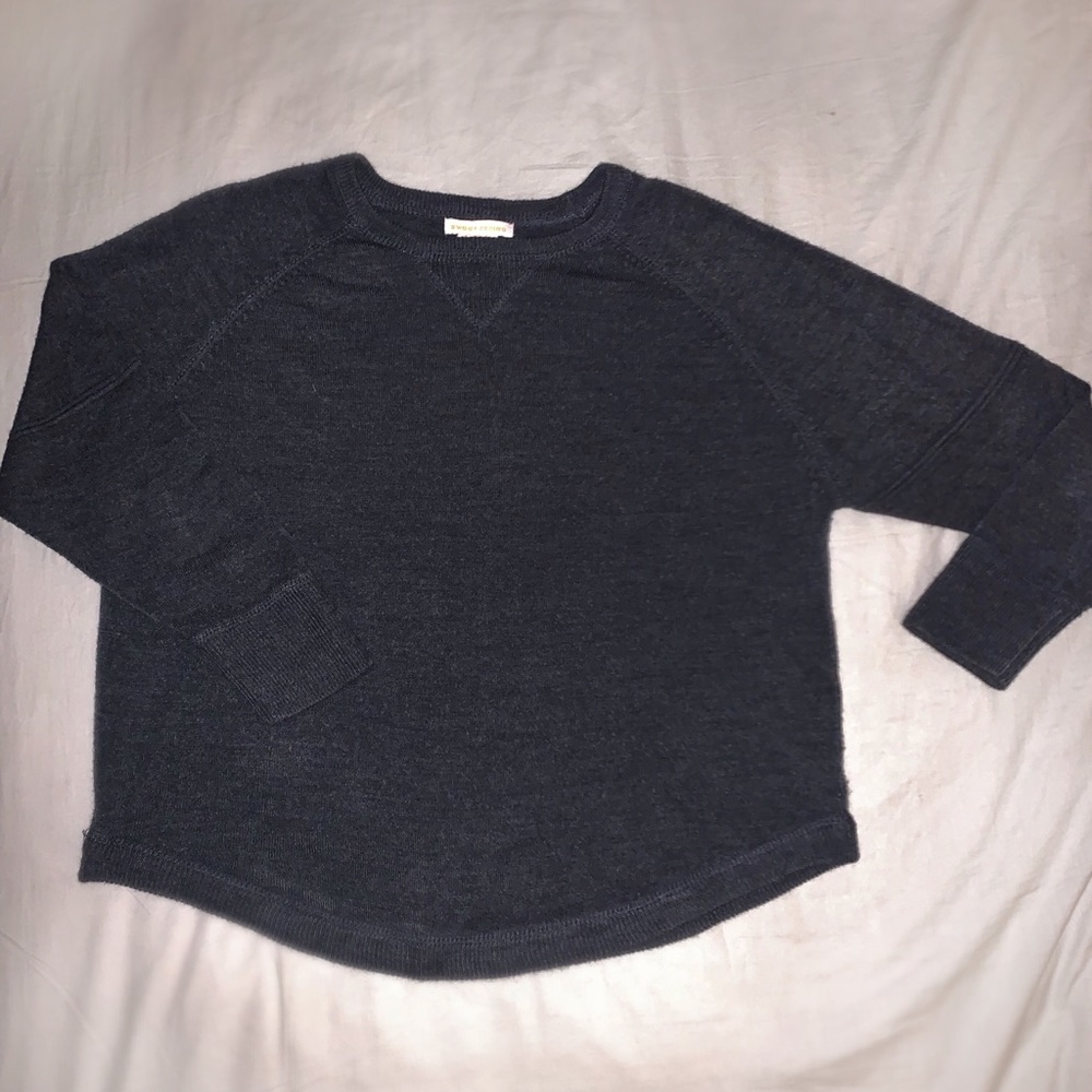 Sweet Romeo Charcoal Sweater
